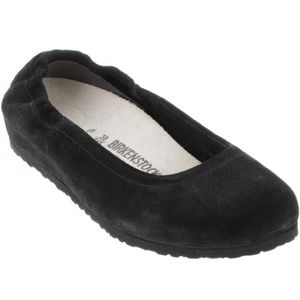 Birkenstock Celina Suede Ballet Flat Black Size 39